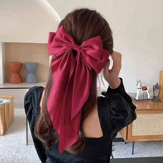 Summer Chic Large Bow Hairpin for Women